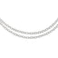 Sophia Jewelers Stainless Steel Polished Layered 28in Women's Necklace
