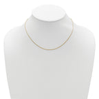 Diamond-Cut Spiga Chain in Gold-Plated Sterling Silver