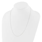 Sterling Silver Polished Adjustable Necklace