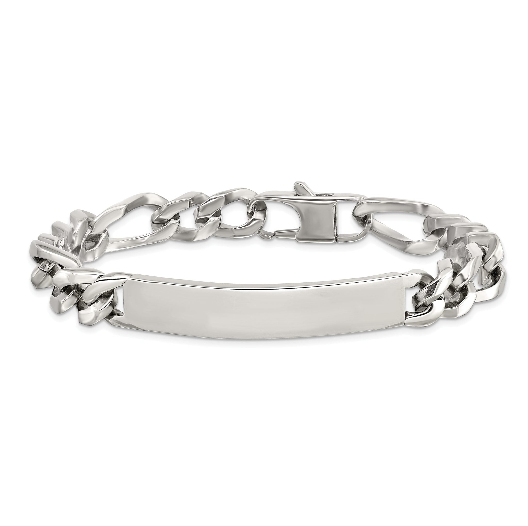 Stainless Steel Polished ID Bracelet