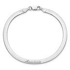 Magic Herringbone Chain Bracelet in Sterling Silver, 4.5mm