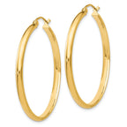 14k Polished Hoop Earring