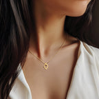 14K Polished Diamond Shape Pendant w/2in ext. Necklace