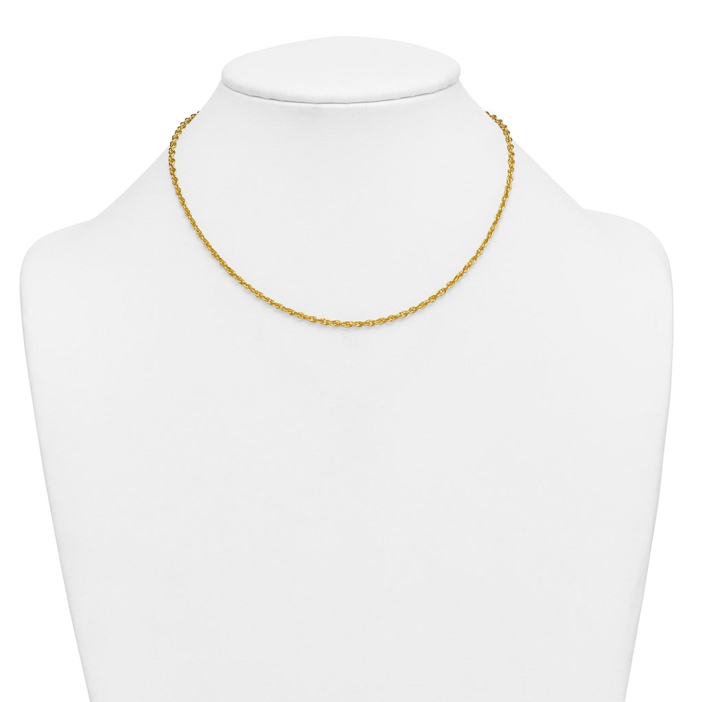Rope Chain Necklace in 14/20 Gold Filled, 2.5mm
