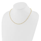 14k Oval Link Necklace