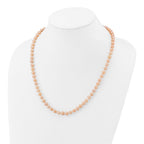 14K Gold Filled 6-7mm Pink Cultured Freshwater Pearl Necklace