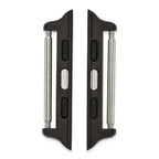 38mm Apple Watch Pair of Black Adapters Fits 20mm Watch Band