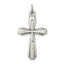 Sterling Silver 925 Cross Pendant with Polished Antique Finish