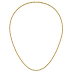 Diamond-Cut Rope Chain in 14K Yellow Gold, 3.5mm