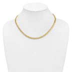 Curb Chain Necklace in 14/20 Gold Filled, 5.25mm