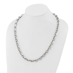 Chisel Stainless Steel Polished 8.5mm 24 inch Cable Chain