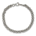 Stainless Steel Polished Bracelet for Men
