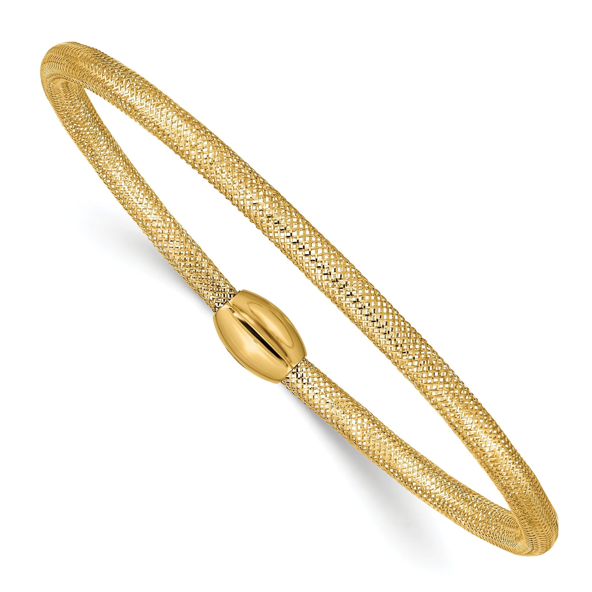 14K Stretch Mesh Bracelet Main image