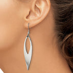 Stainless Steel Polished Drop Dangle Earrings for Women