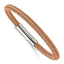 Stainless Steel Polished Rose Wire Bracelet