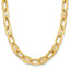 14K Polished Fancy Link Necklace