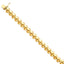 14K Yellow Gold San Marco Fashion Bracelet  Elegant 7 Statement Piece