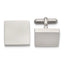 Stainless Steel Polished Square Cuff Links