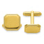 Gold-Tone Square Engravable Cuff Links by Kelly Waters