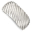 Stainless Steel Polished Cuff Bangle Bracelet for Women