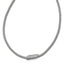 Sterling Silver 925 Fancy Necklace with Clear CZ Elegance by Sophia Jewelers