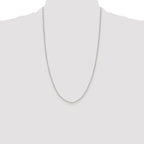 Diamond-Cut Cable Chain Necklace in Sterling Silver