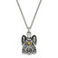 Sentimental Expressions Stainless Steel Light Green CZ August Birthstone Antiqued Angel Ash Holder 18 Inch Necklace