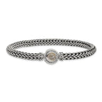 Sterling Silver Reflections 6mm Wheat Chain 8in Bracelet/Bead not included, sold seperately