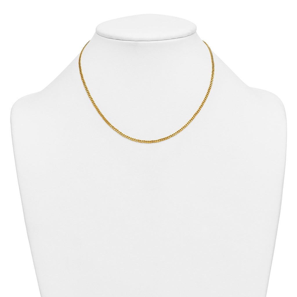Cable Chain Necklace in 14/20 Gold Filled, 1.7mm