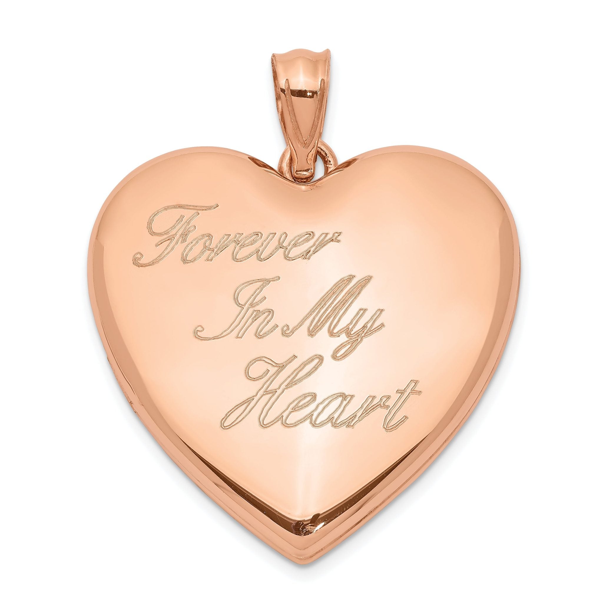 Sterling Silver Rose-tone Forever In My Heart Ash Holder Heart Locket Main image