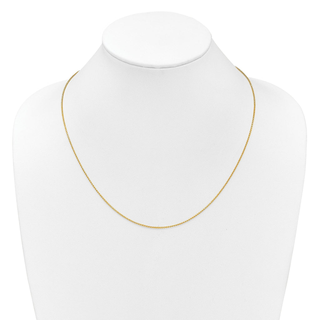 14K Adjustable 1.15mm D/C Open Franco Chain