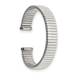 Thin Flexo Link Watch Band in Silver-Tone Stainless Steel