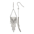 Stainless Steel Polished Drop Dangle Earrings for Women