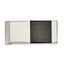 Polished Money Clip in Stainless Steel with Carbon Fiber Inlay