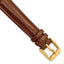 Havana Teju Lizard-Grain Leather Watch Band in Brown, 16mm