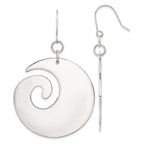Stainless Steel Polished Drop Dangle Earrings for Women