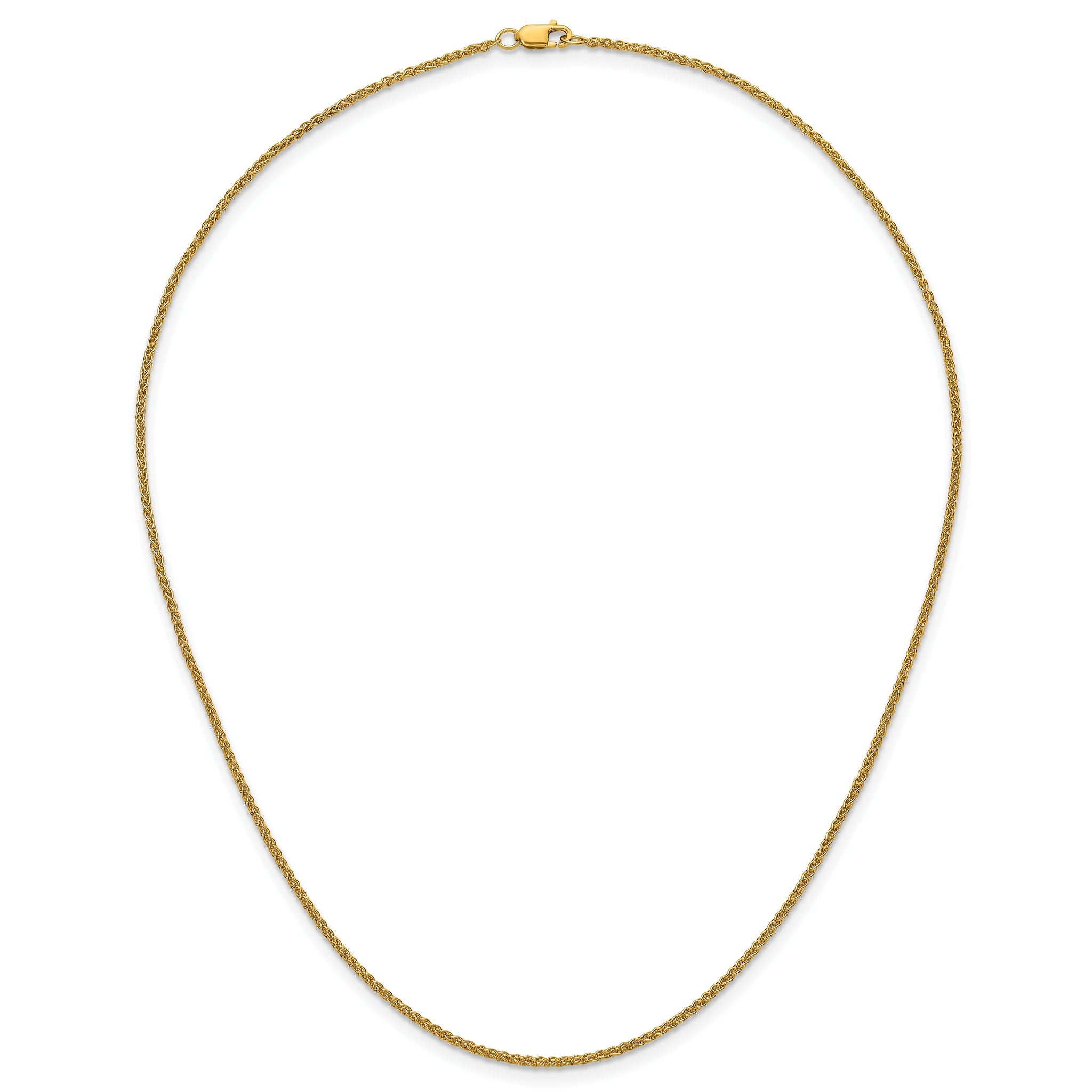 Spiga Chain Necklace in 14K Gold Filled, 1.5mm