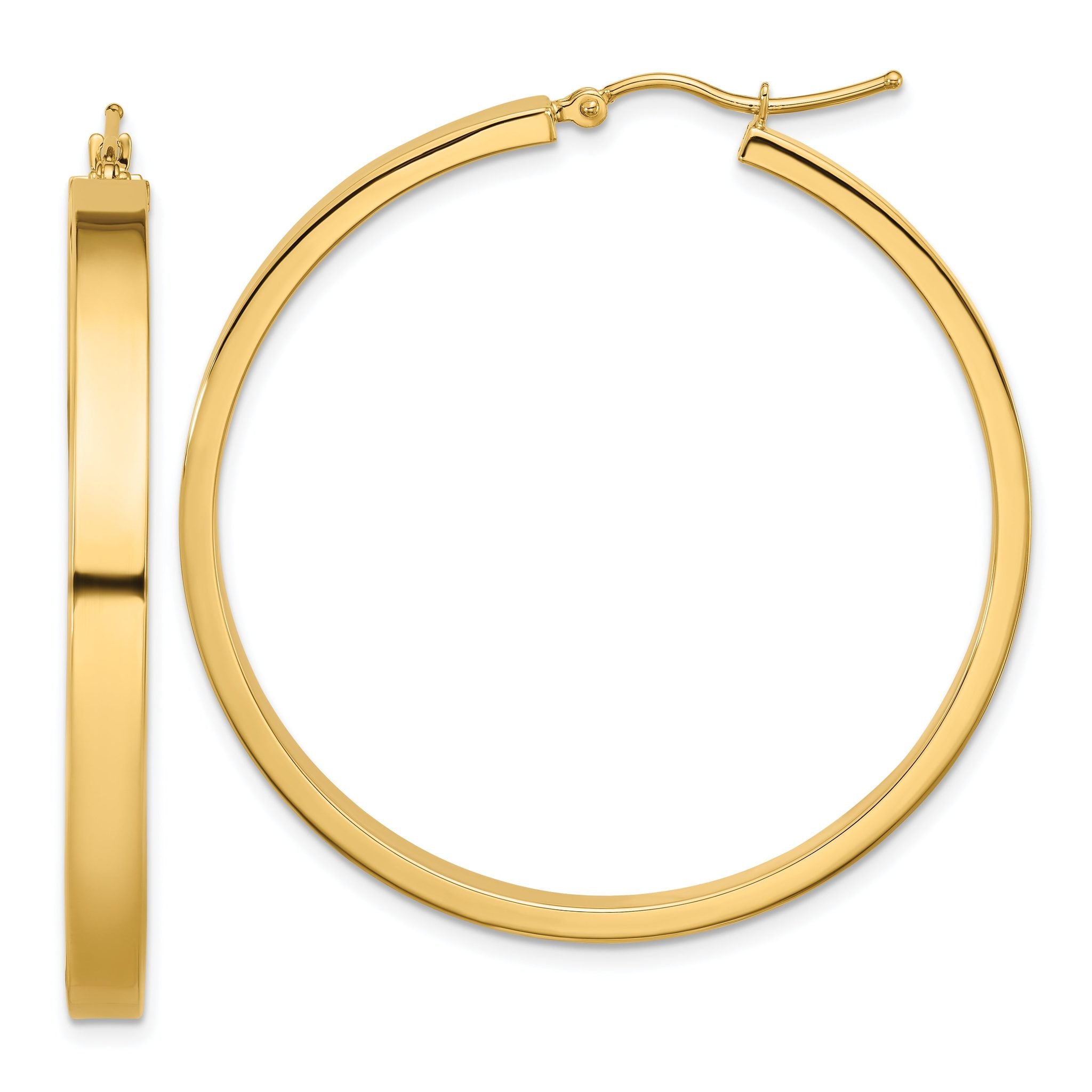 14k Polished Hoop Earring Main image