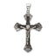 Sophia Jewelers Sterling Silver 925 Crucifix Pendant with Polished Antique Finish