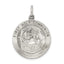 Sterling Silver 925 Antiqued First Communion Medal Pendant
