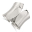 Stainless Steel Polished Hinged Bangle Bracelet for Women