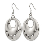 Stainless Steel Polished Drop Dangle Earrings for Women