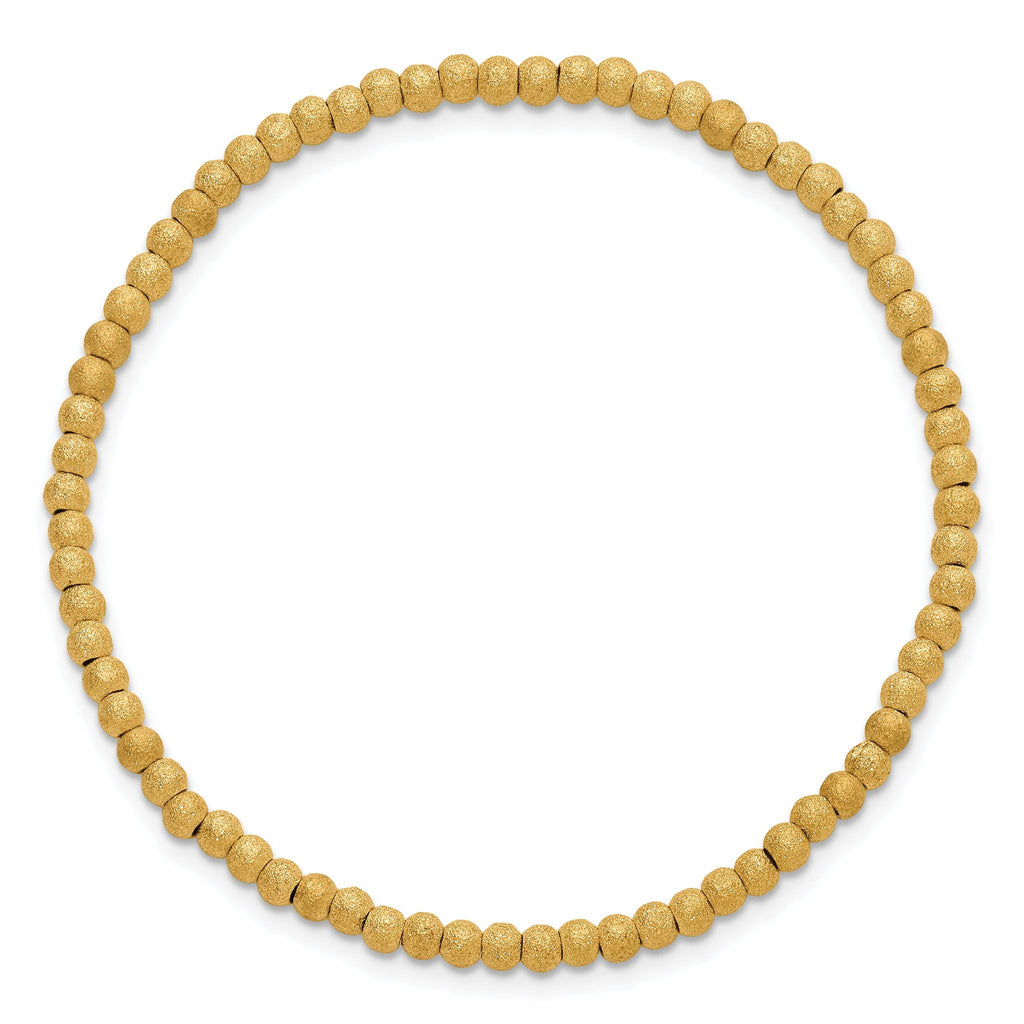 1/20 14K Gold Filled Stardust 3.0mm Stretch Bracelet