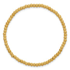 1/20 14K Gold Filled Stardust 3.0mm Stretch Bracelet