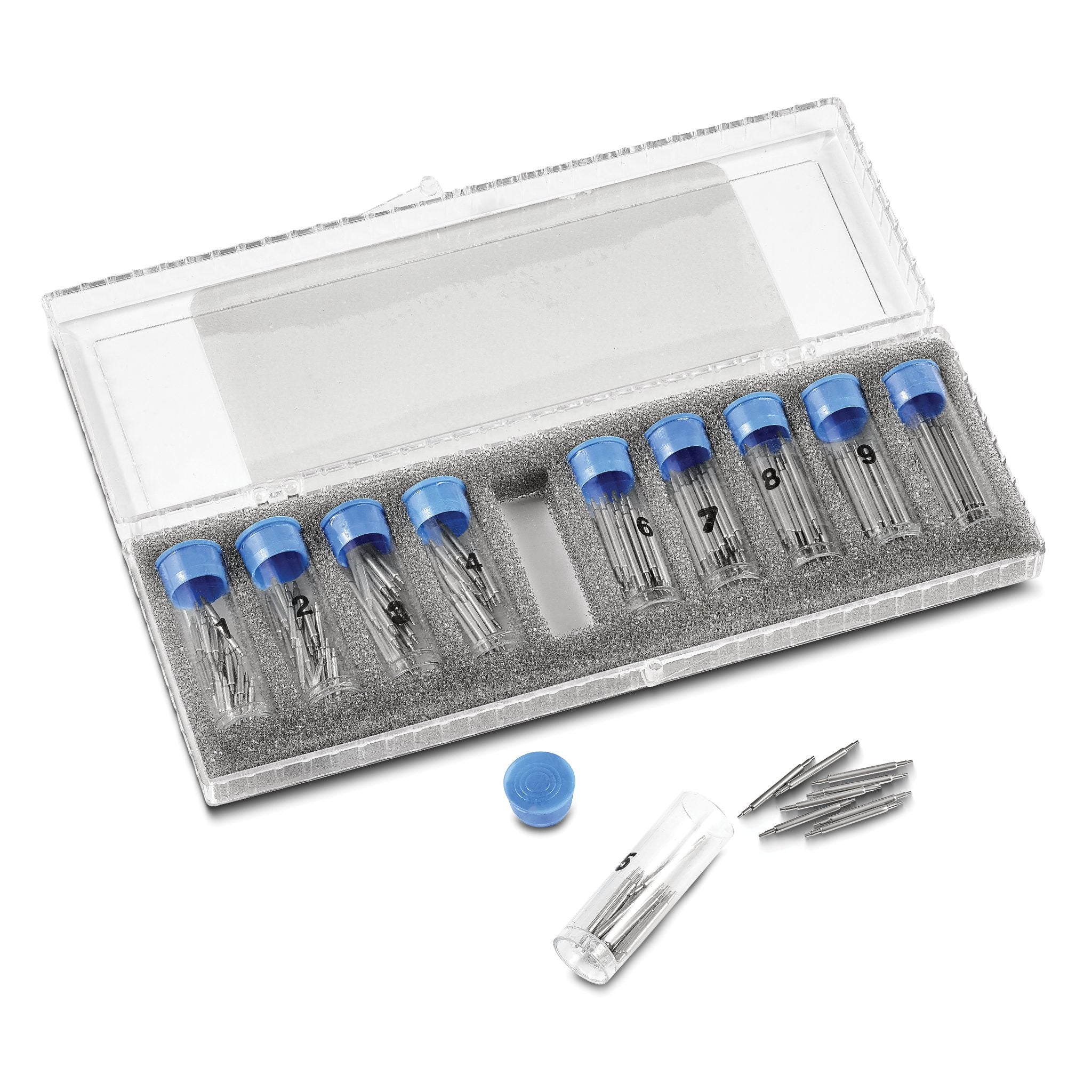 200-piece 1.30mm Double Shoulder Extra Thin Spring Bars Secondary image