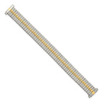 Two-Tone Thin-Flexo Watch Band in Stainless Steel