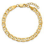 1/20 14K Gold Filled 5.40mm Mariner Link with ext. Bracelet