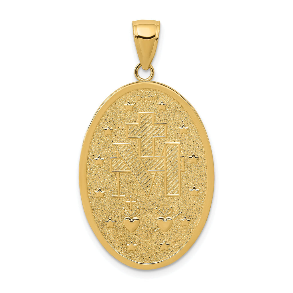 10k Miraculous Medal Pendant