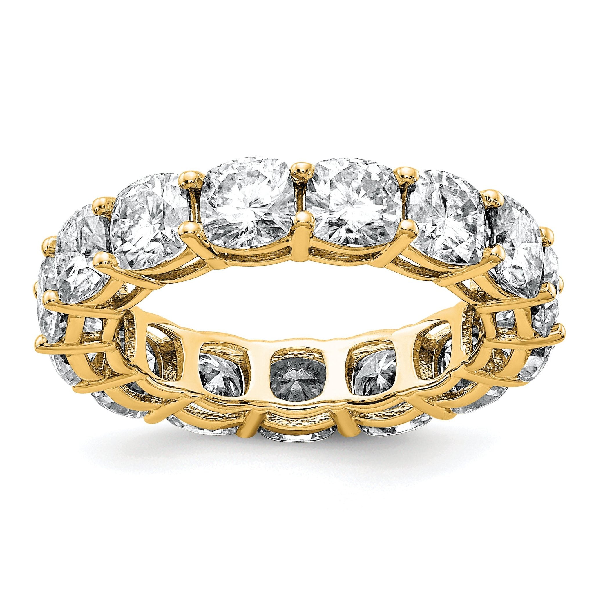 14K 6-3/4 ct Lab-Grown Diamond Eternity Band
