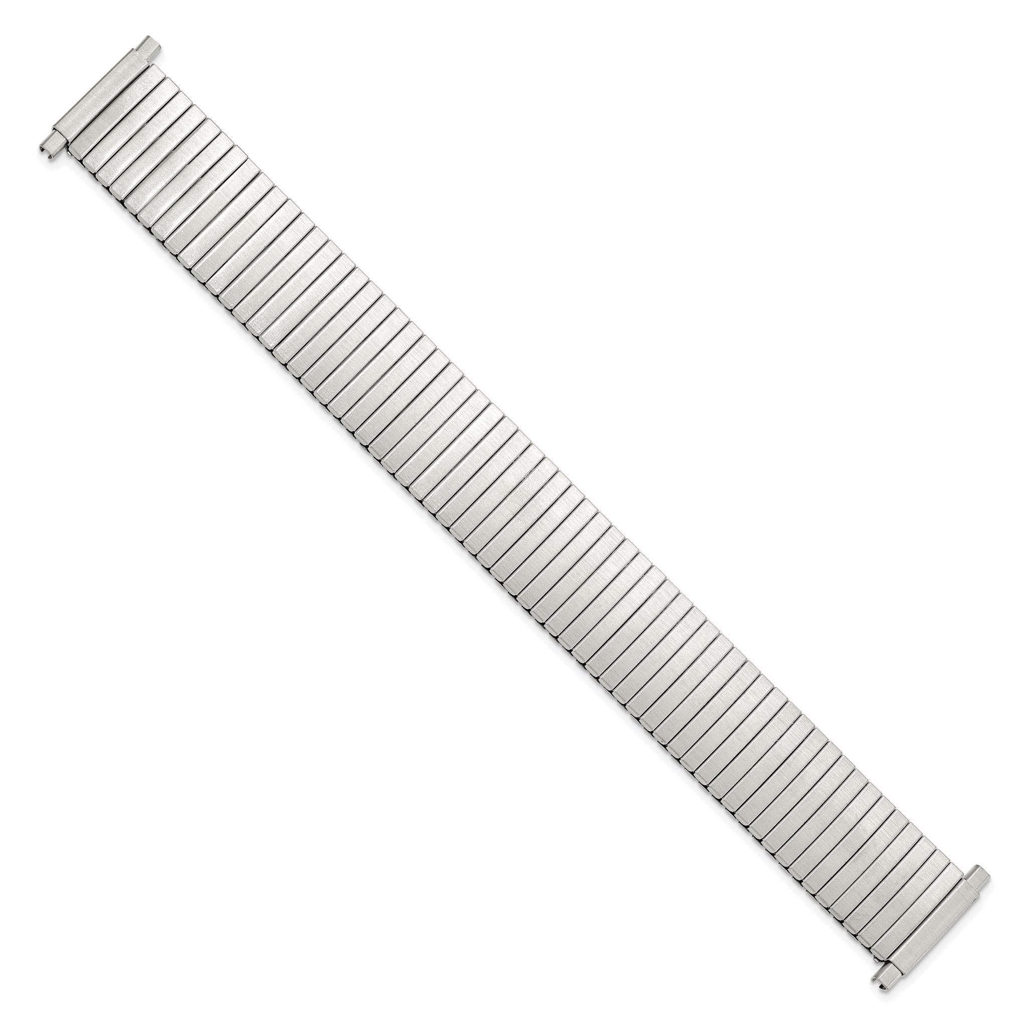 Men's Expansion Watch Band in Stainless Steel, 17-22mm